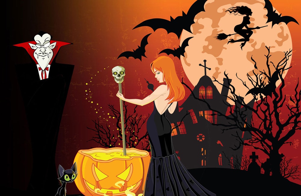 halloween party kinder